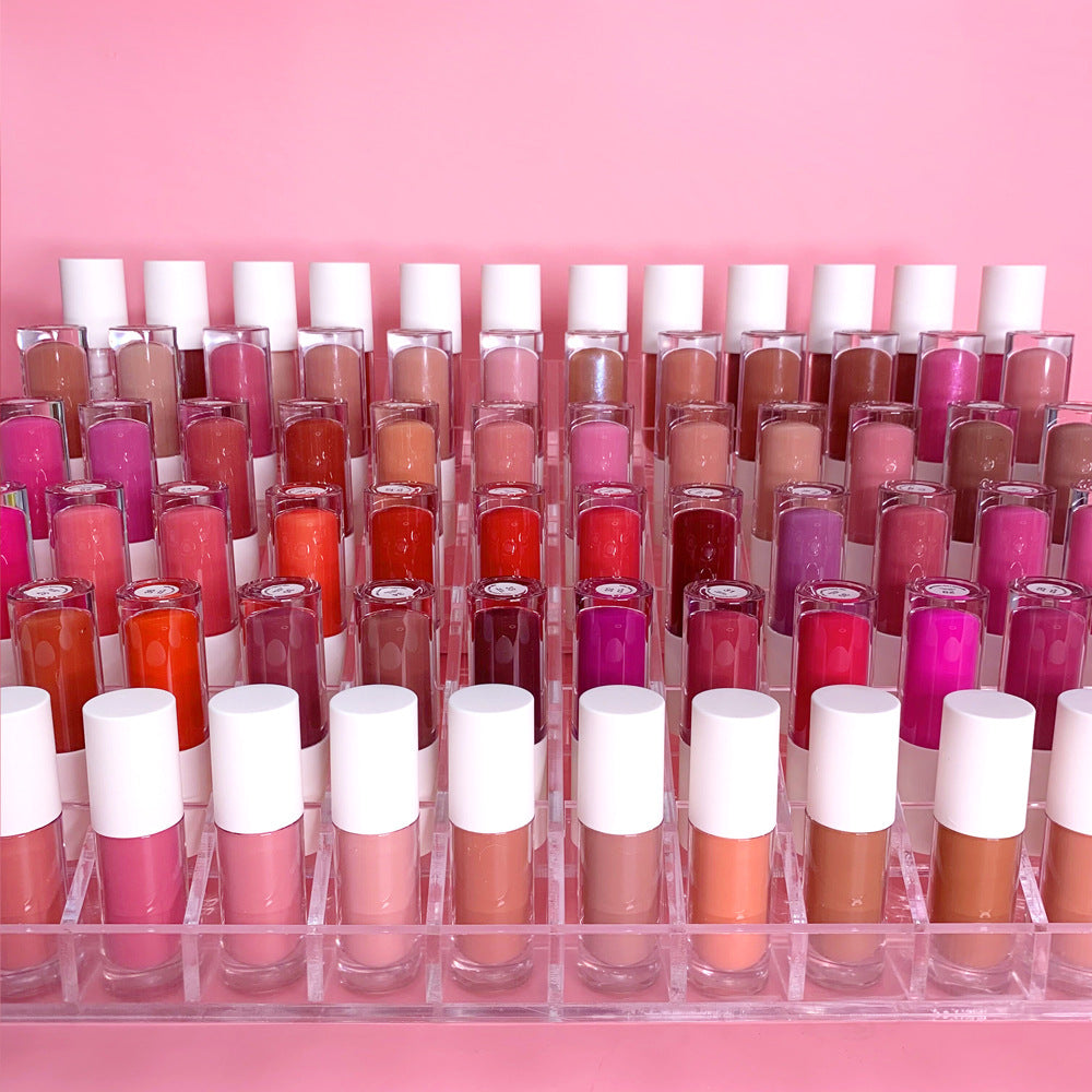 Lalasis 50 colors lipgloss makeup kiss free cosmetics waterproof velvet nude matte liquid lipstick