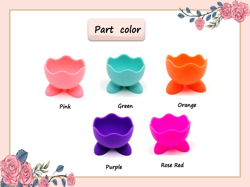 Lalasis silicone egg shape cosmetic beauty makeup sponge holder
