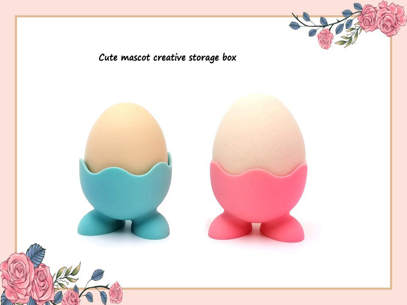 Lalasis silicone egg shape cosmetic beauty makeup sponge holder