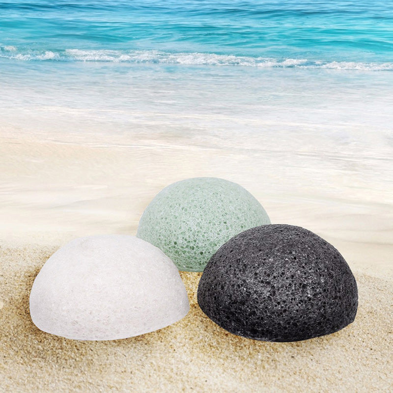 Lalasis 100% natural cleaning exfoliating face konjac sponge