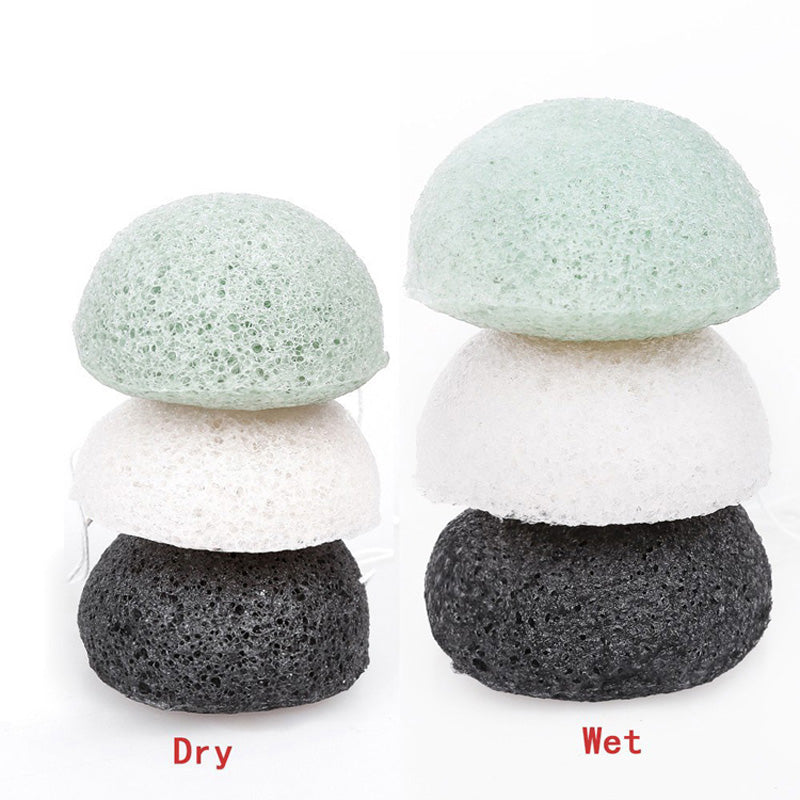 Lalasis 100% natural cleaning exfoliating face konjac sponge