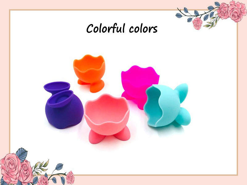Lalasis silicone egg shape cosmetic beauty makeup sponge holder
