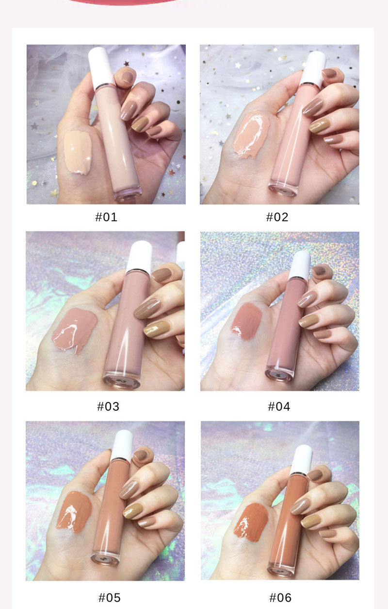 Lalasis 64 colors moisture lipgloss nude vegan glossy clear liquid lipstick lip gloss