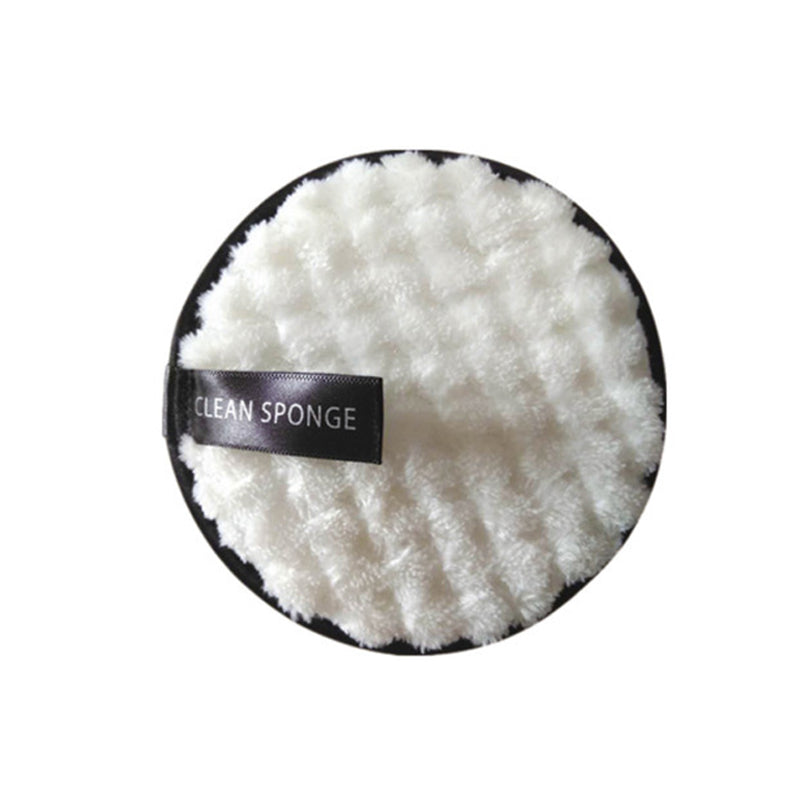 Lalasis face square round reusable facial makeup remover sponge cleaning pad