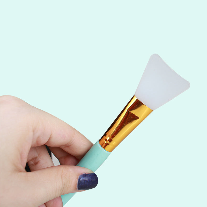 Lalasis high quality popular silicone face eye mask sse soft silicone face facial mask brush