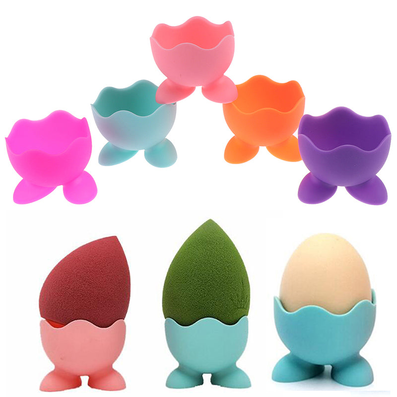 Lalasis silicone egg shape cosmetic beauty makeup sponge holder