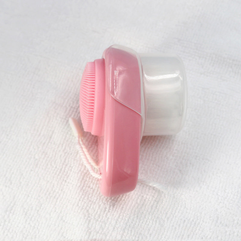 Lalasis best new silicone fiber facial cleansing portable make up brushes