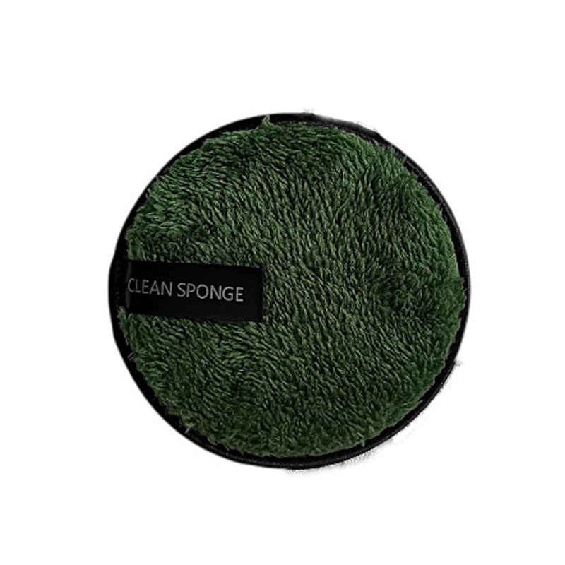 Lalasis face square round reusable facial makeup remover sponge cleaning pad