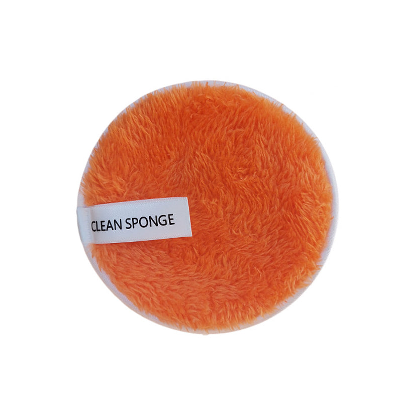 Lalasis face square round reusable facial makeup remover sponge cleaning pad