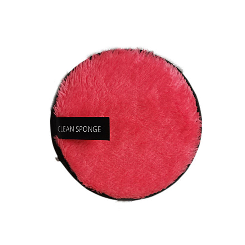 Lalasis face square round reusable facial makeup remover sponge cleaning pad
