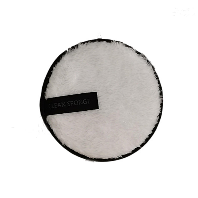 Lalasis face square round reusable facial makeup remover sponge cleaning pad