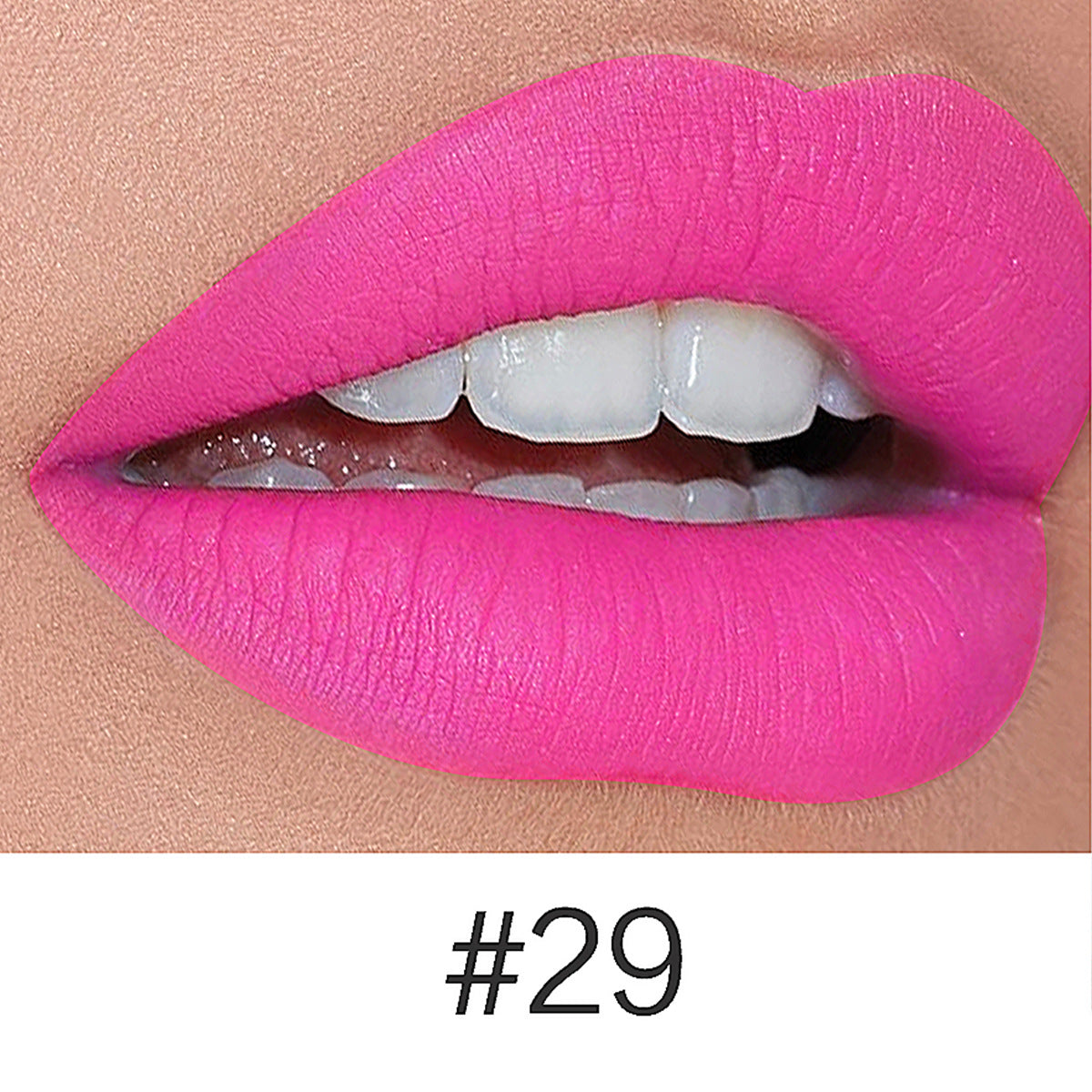 Lalasis 50 colors lipgloss makeup kiss free cosmetics waterproof velvet nude matte liquid lipstick
