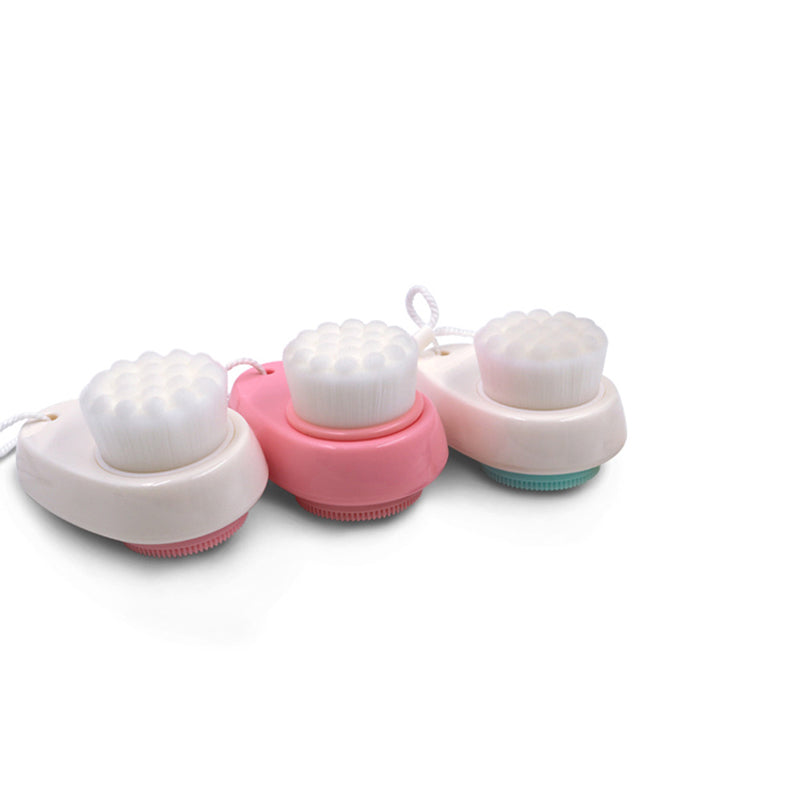 Lalasis best new silicone fiber facial cleansing portable make up brushes