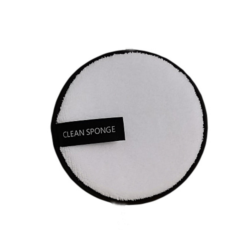 Lalasis face square round reusable facial makeup remover sponge cleaning pad