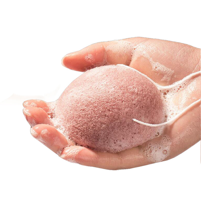 Lalasis 100% natural cleaning exfoliating face konjac sponge