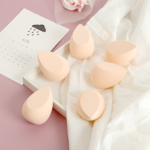 Lalasis new powder makeup sponge puff latex free beauty egg black portable sponge