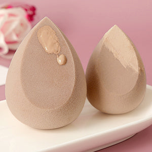 Lalasis new powder makeup sponge puff latex free beauty egg black portable sponge