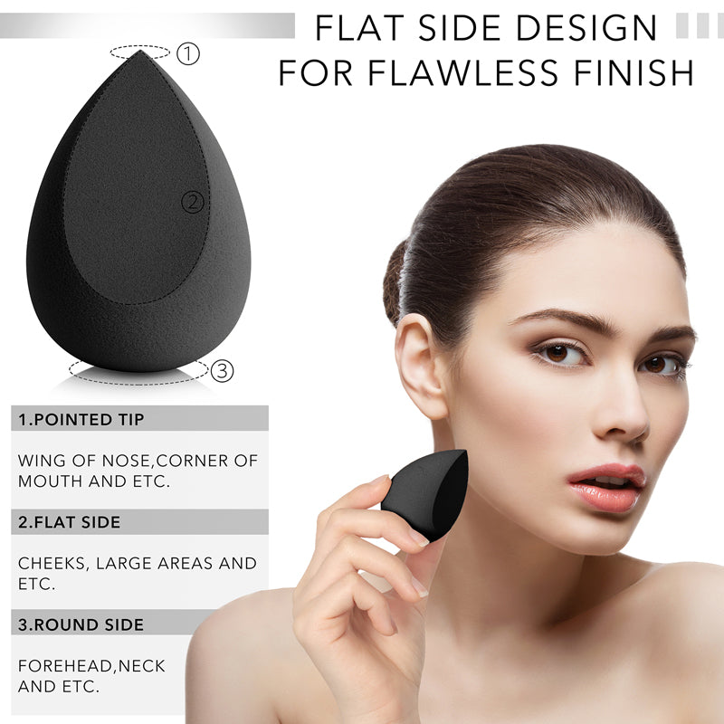 Lalasis face cosmetic puff make up foundation blending beauty latex free makeup sponge