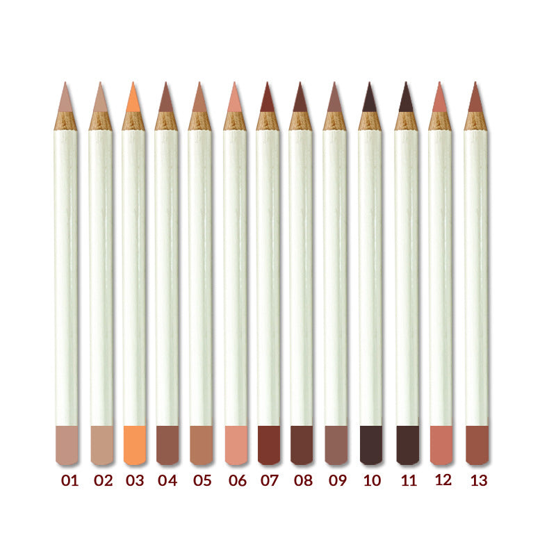 Lalasis nude matte vegan lip makeup tools lipliner 26 shades lip liner