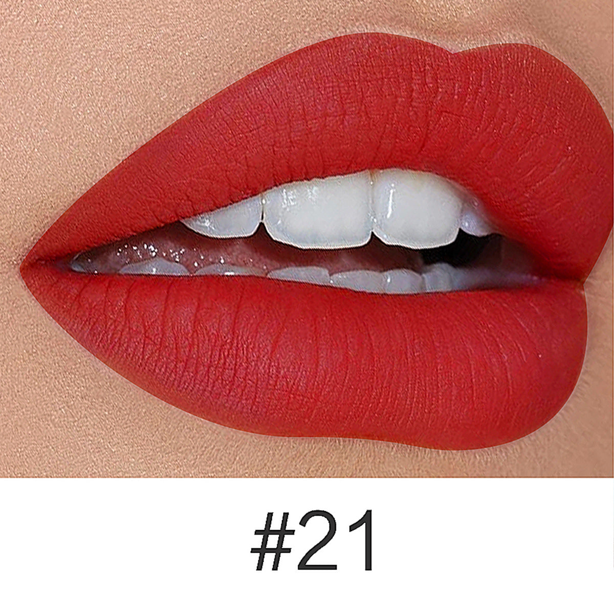 50 couleurs Lipgloss maquillage baiser gratuit cosmétiques personnalisé imperméable velours nu mat liquide rouge à lèvres 