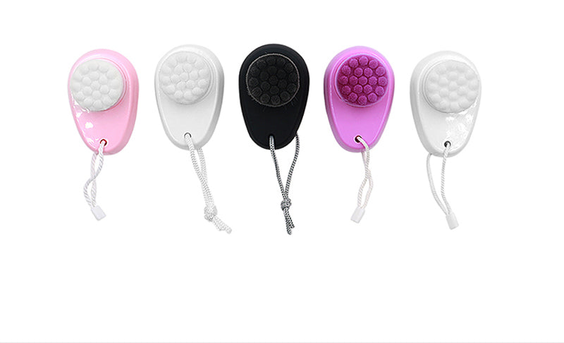 Lalasis best new silicone fiber facial cleansing portable make up brushes