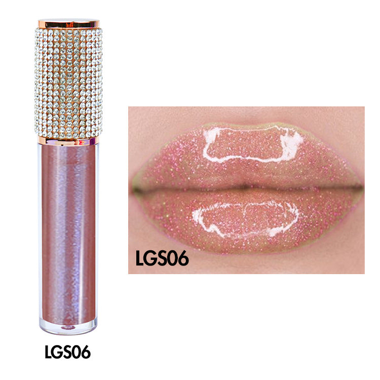 Lalasis 34 colors pearlescent lip glaze moisturizing lip oil moisturizing liquid lip gloss