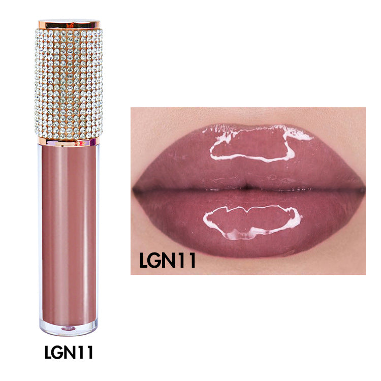 Lalasis 34 colors pearlescent lip glaze moisturizing lip oil moisturizing liquid lip gloss