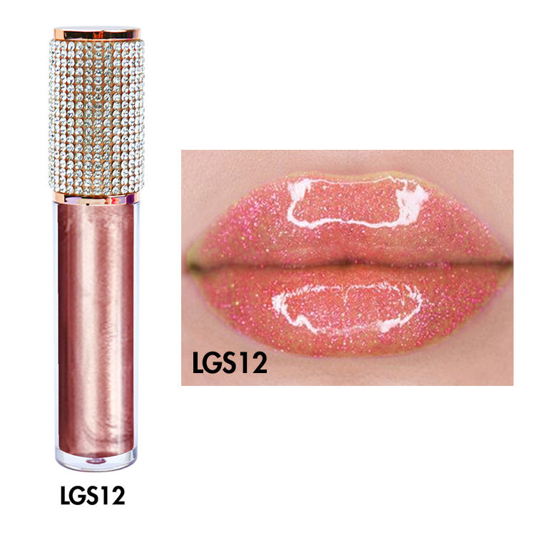 Lalasis 34 colors pearlescent lip glaze moisturizing lip oil moisturizing liquid lip gloss