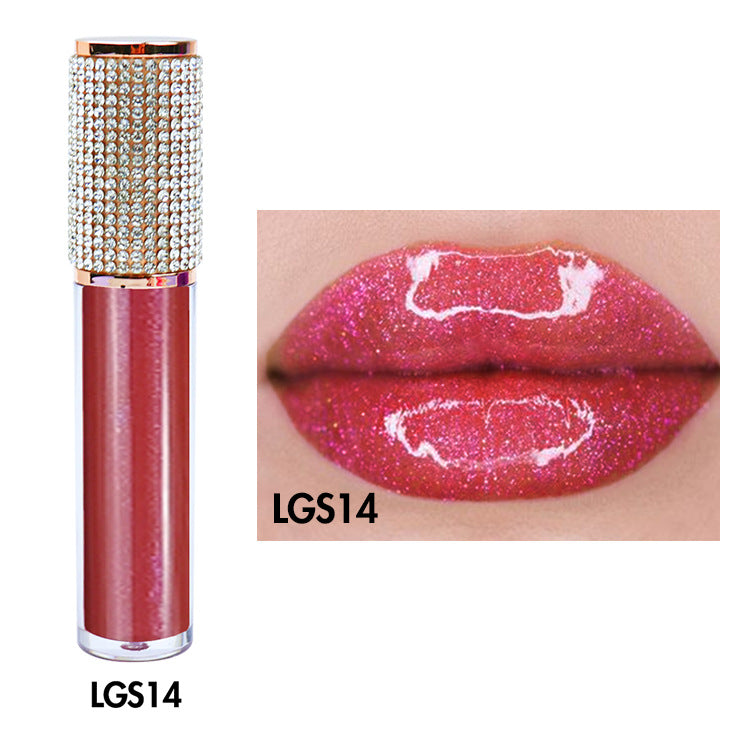 Lalasis 34 colors pearlescent lip glaze moisturizing lip oil moisturizing liquid lip gloss