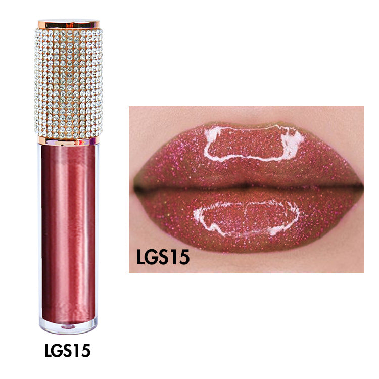 Lalasis 34 colors pearlescent lip glaze moisturizing lip oil moisturizing liquid lip gloss