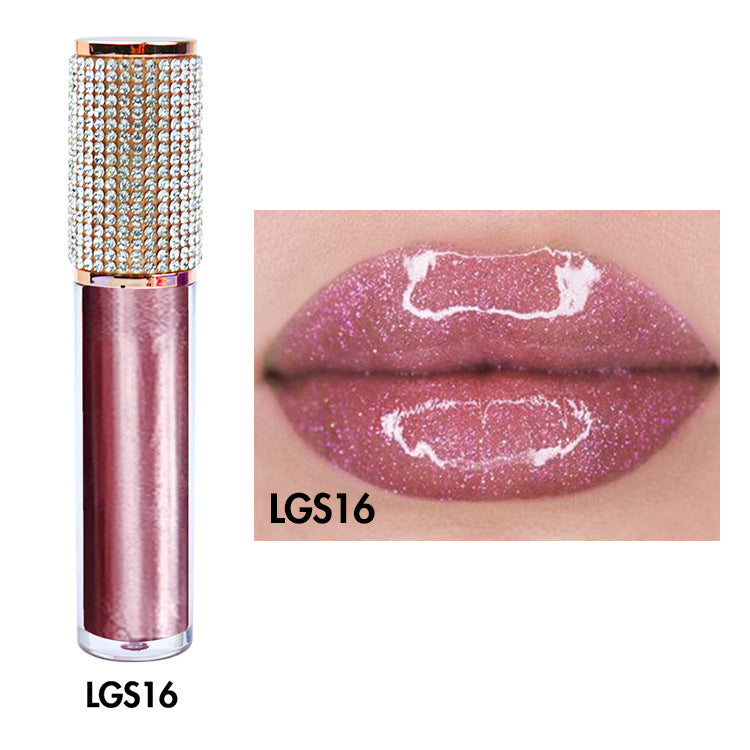 Lalasis 34 colors pearlescent lip glaze moisturizing lip oil moisturizing liquid lip gloss