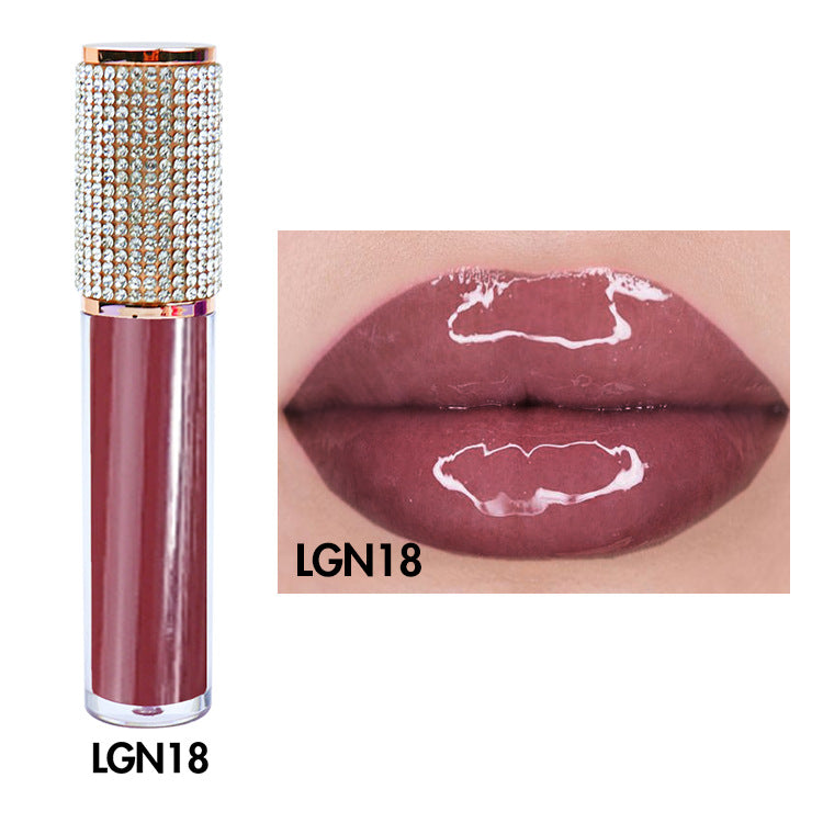 Lalasis 34 colors pearlescent lip glaze moisturizing lip oil moisturizing liquid lip gloss