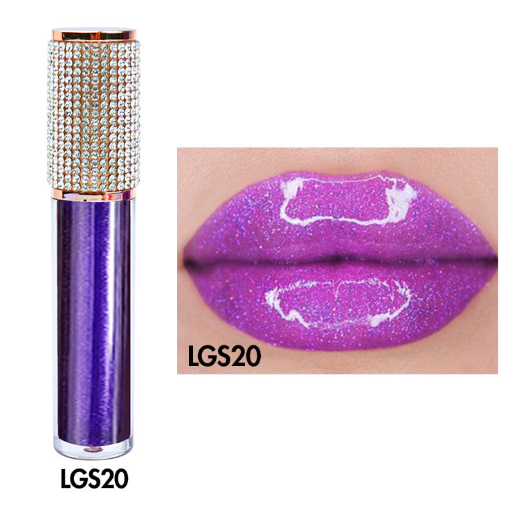 Lalasis 34 colors pearlescent lip glaze moisturizing lip oil moisturizing liquid lip gloss