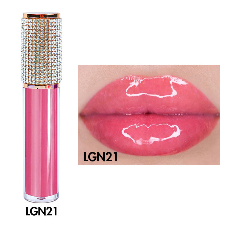 Lalasis 34 colors pearlescent lip glaze moisturizing lip oil moisturizing liquid lip gloss