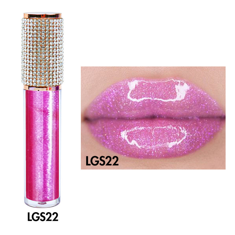 Lalasis 34 colors pearlescent lip glaze moisturizing lip oil moisturizing liquid lip gloss