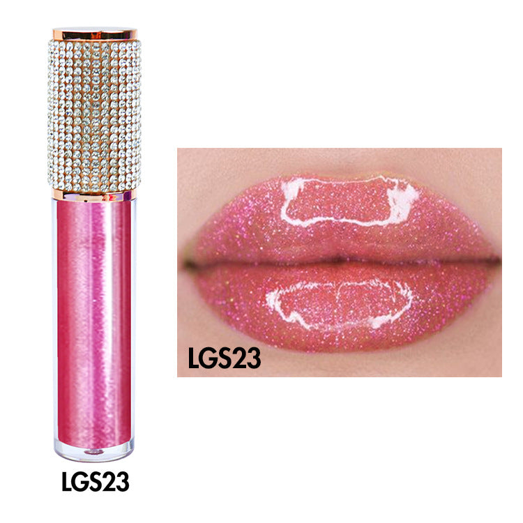 Lalasis 34 colors pearlescent lip glaze moisturizing lip oil moisturizing liquid lip gloss