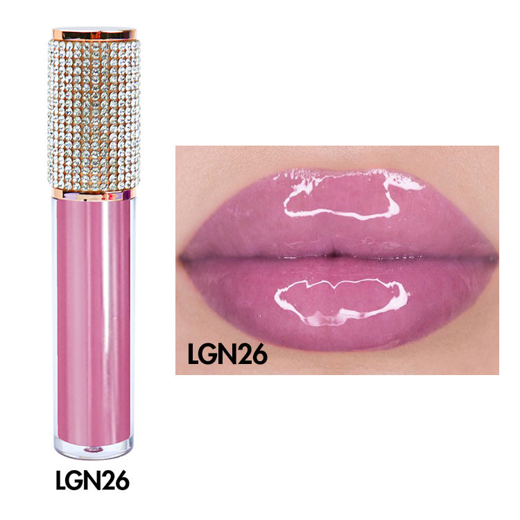 Lalasis 34 colors pearlescent lip glaze moisturizing lip oil moisturizing liquid lip gloss