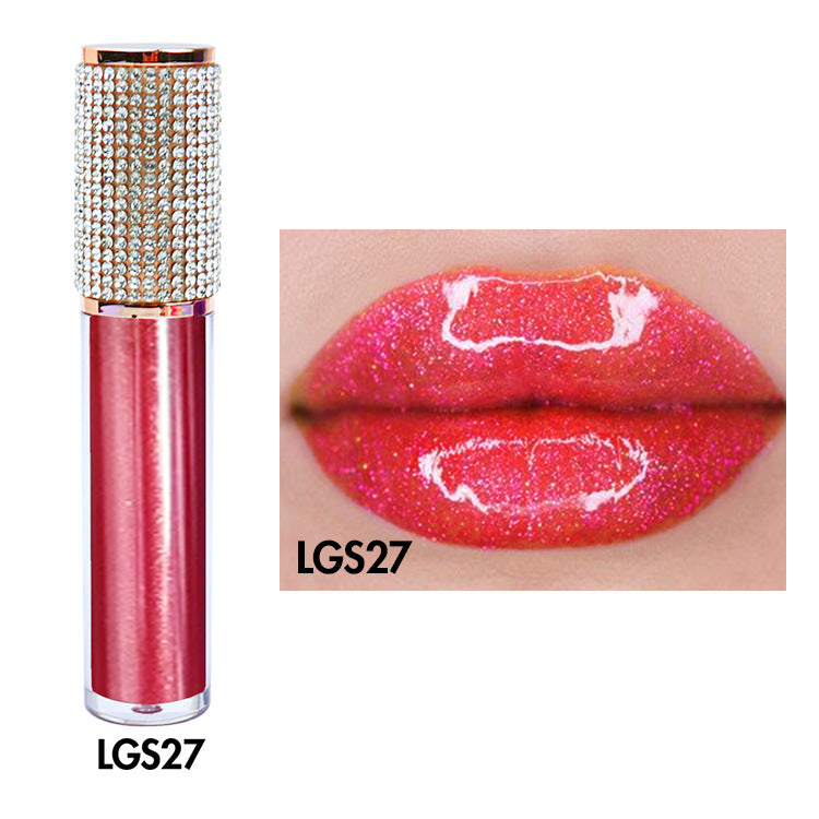 Lalasis 34 colors pearlescent lip glaze moisturizing lip oil moisturizing liquid lip gloss