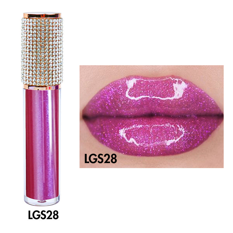 Lalasis 34 colors pearlescent lip glaze moisturizing lip oil moisturizing liquid lip gloss