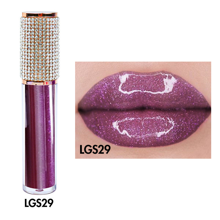 Lalasis 34 colors pearlescent lip glaze moisturizing lip oil moisturizing liquid lip gloss