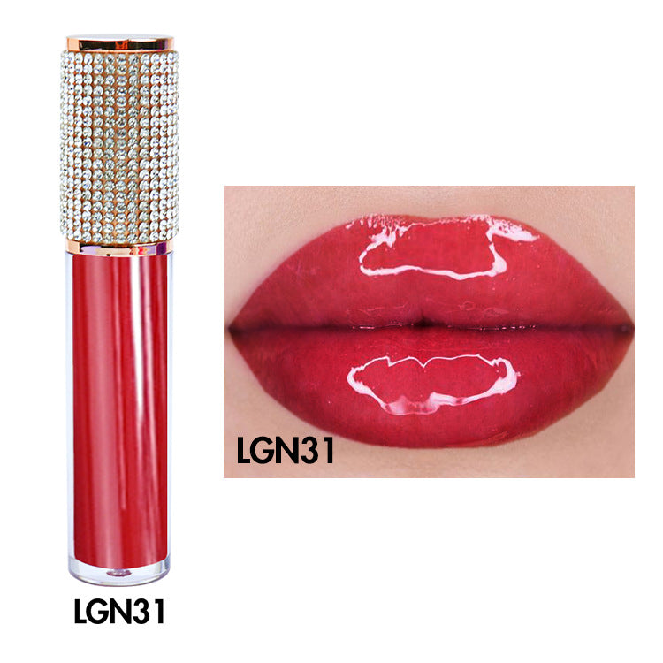 Lalasis 34 colors pearlescent lip glaze moisturizing lip oil moisturizing liquid lip gloss