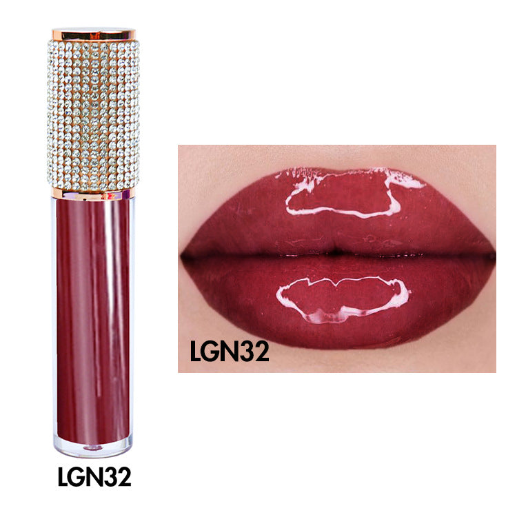 Lalasis 34 colors pearlescent lip glaze moisturizing lip oil moisturizing liquid lip gloss